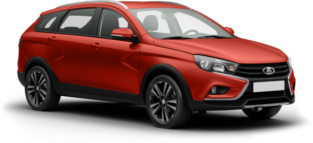 LADA (ВАЗ) Vesta SW Cross в цвете сердолик