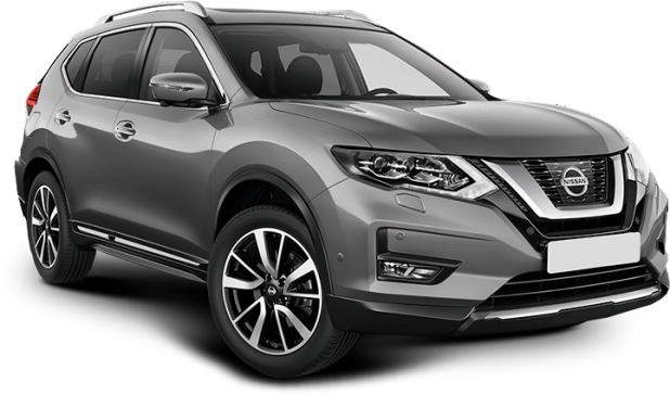 Nissan X-Trail в цвете серебристый