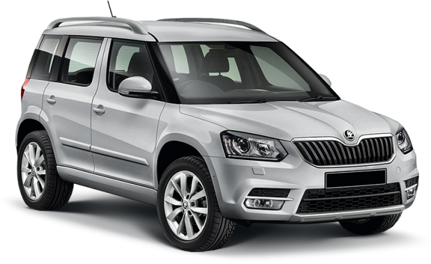 Skoda Yeti в цвете brilliant